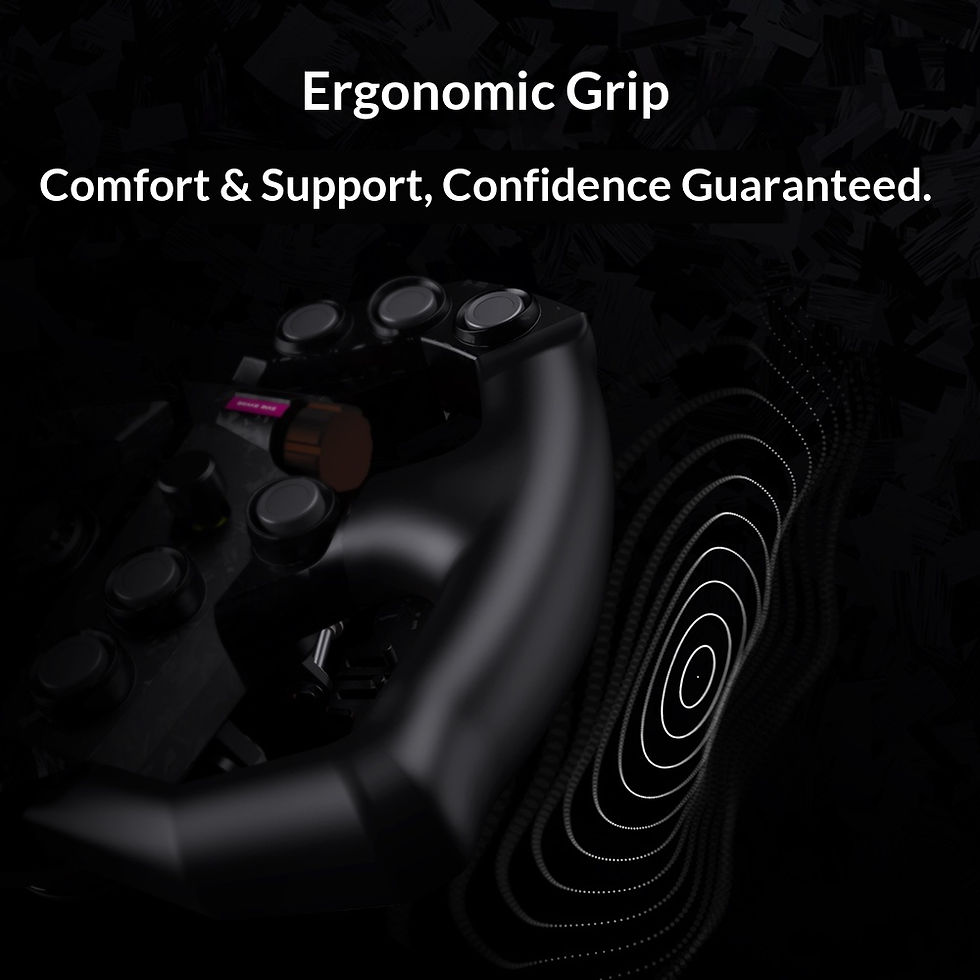 Thumbnail: PXN W GTL GT One Racing Simulator Wheel Carbon Fiber Shift Paddle RGB Customizab