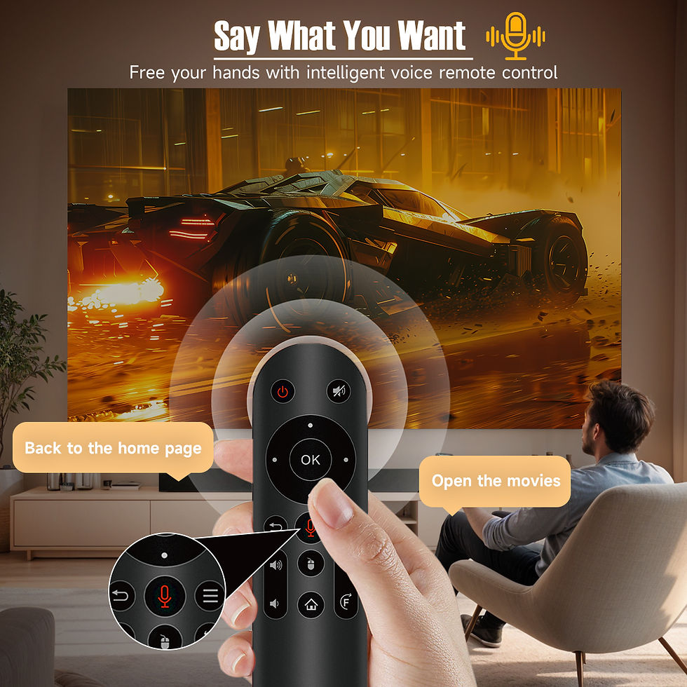 Thumbnail: Magcubic Native 1080P 650ANSI 8K Android 14 L018 360° Projector With Auto Keyst