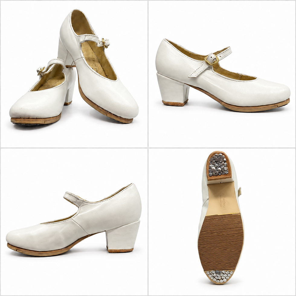 Miniatura: Zapato de Folklore Colonial