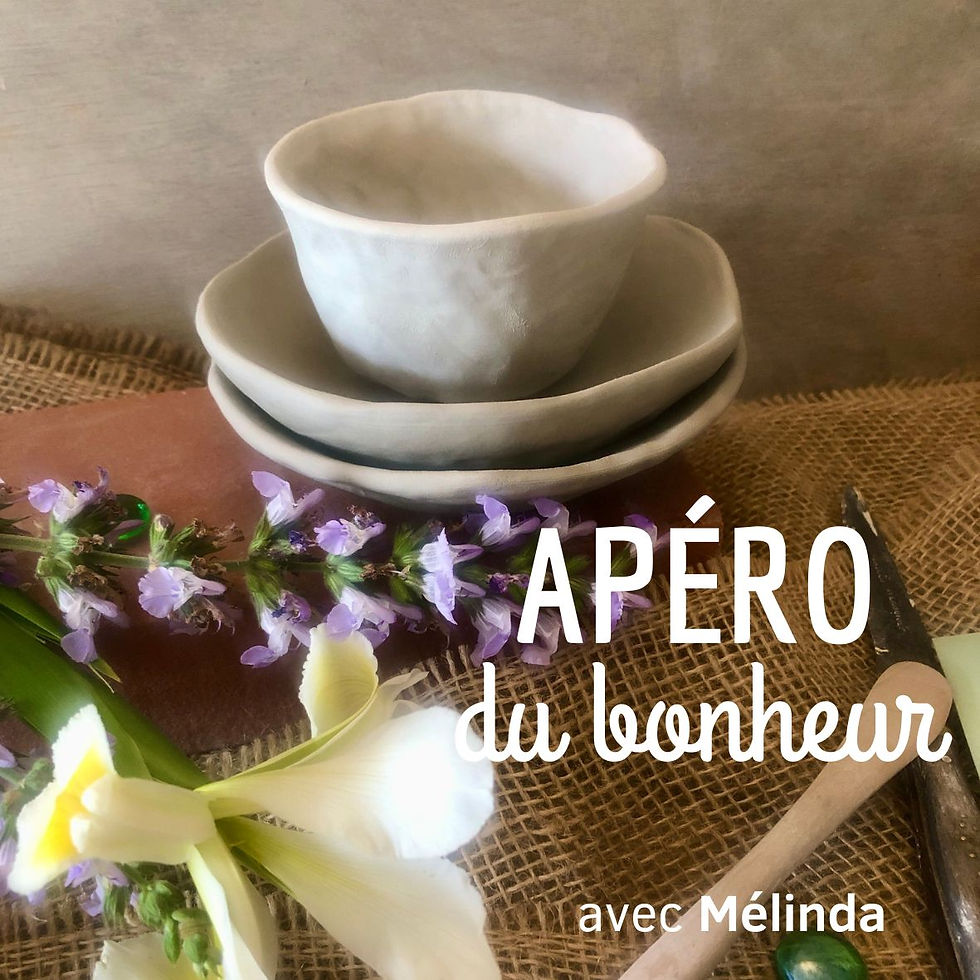 Réalisez votre set apéro en céramique