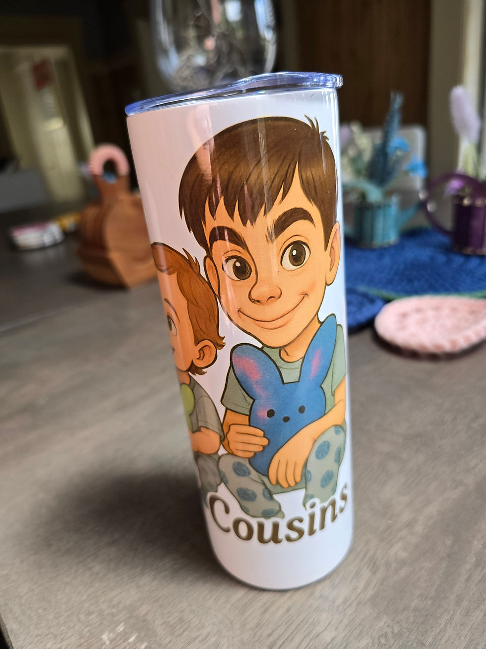 Thumbnail: Personalized Caricature Tumbler – Custom Gift from Your Photo
