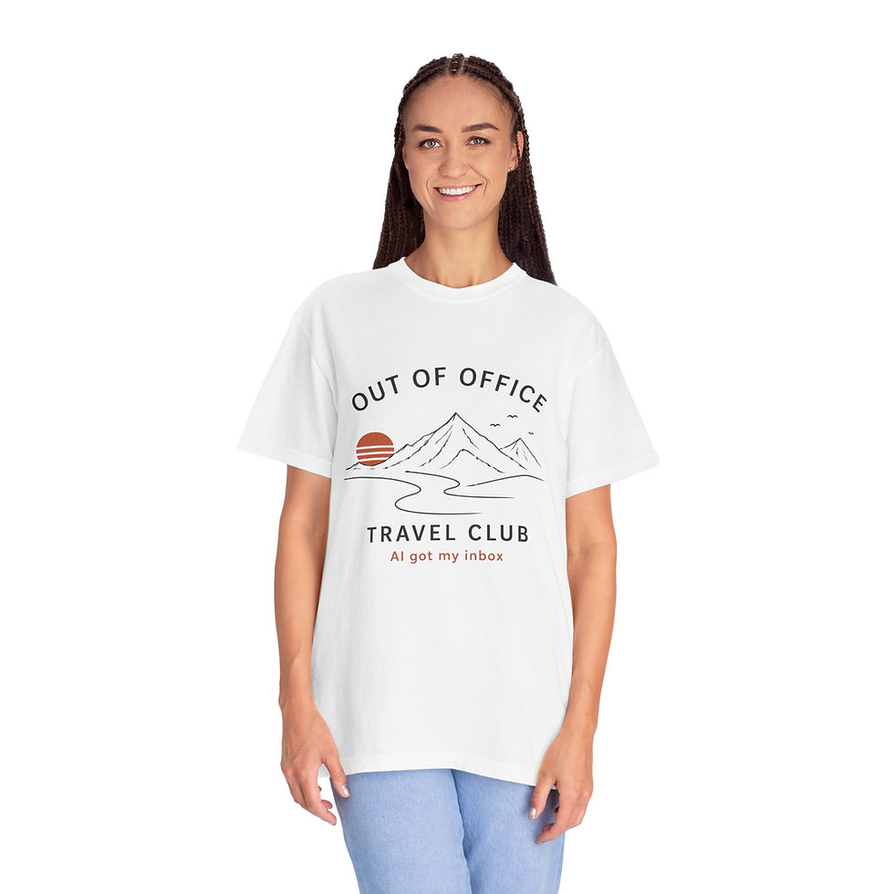 Thumbnail: Unisex Out of Office Travel Club T-Shirt