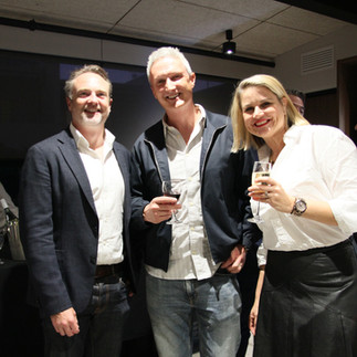 Nik Weber (Disney ESPN) and Lee Fifoot (SBS) at the Video Futures Collective (VFC) Launch Event