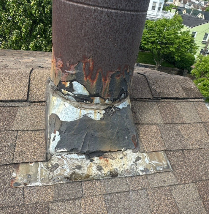 Re-Used Flashing