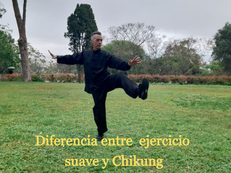 DIFERENCIA ENTRE EJERCICIO SUAVE Y AUTÉNTICO CHIKUNG (QIGONG)