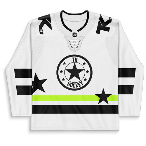 TK Hockey Jersey - White | TYLER KENNEDY HOCKEY