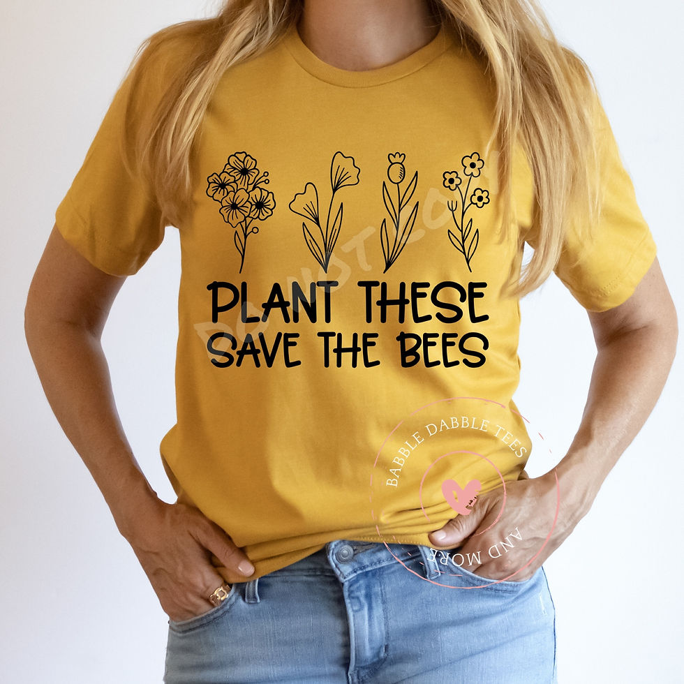 Plant These Save the Bees