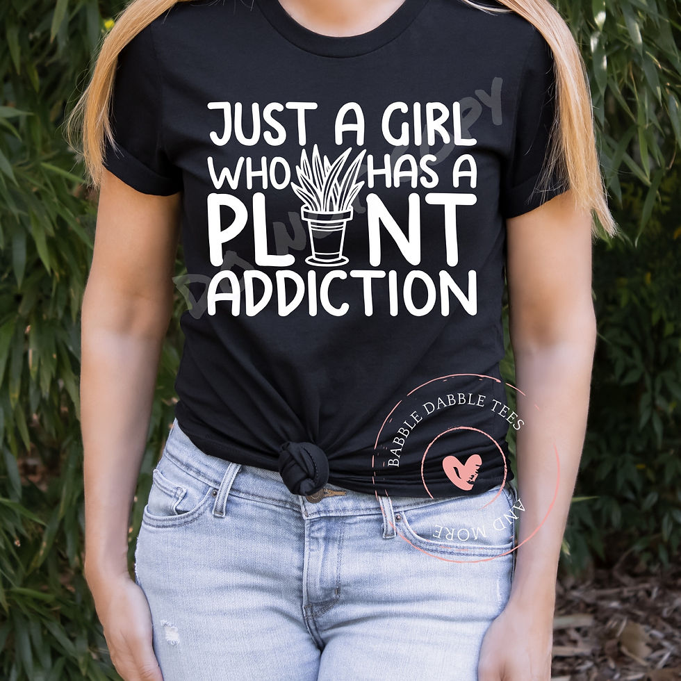 Just a Girl Who Has a Plant Addiction