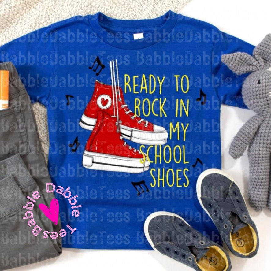 Ready to Rock in my School Shoes - Adult