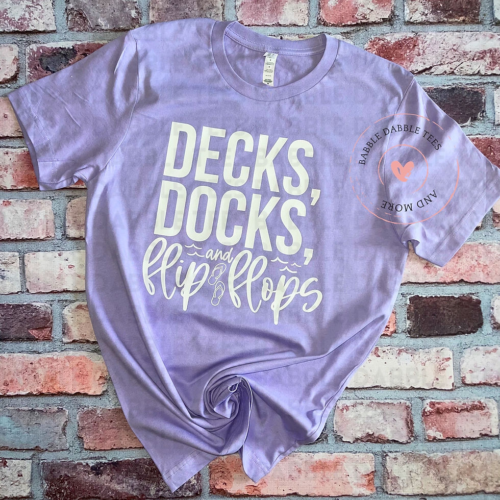 Decks, Docks and Flip Flops