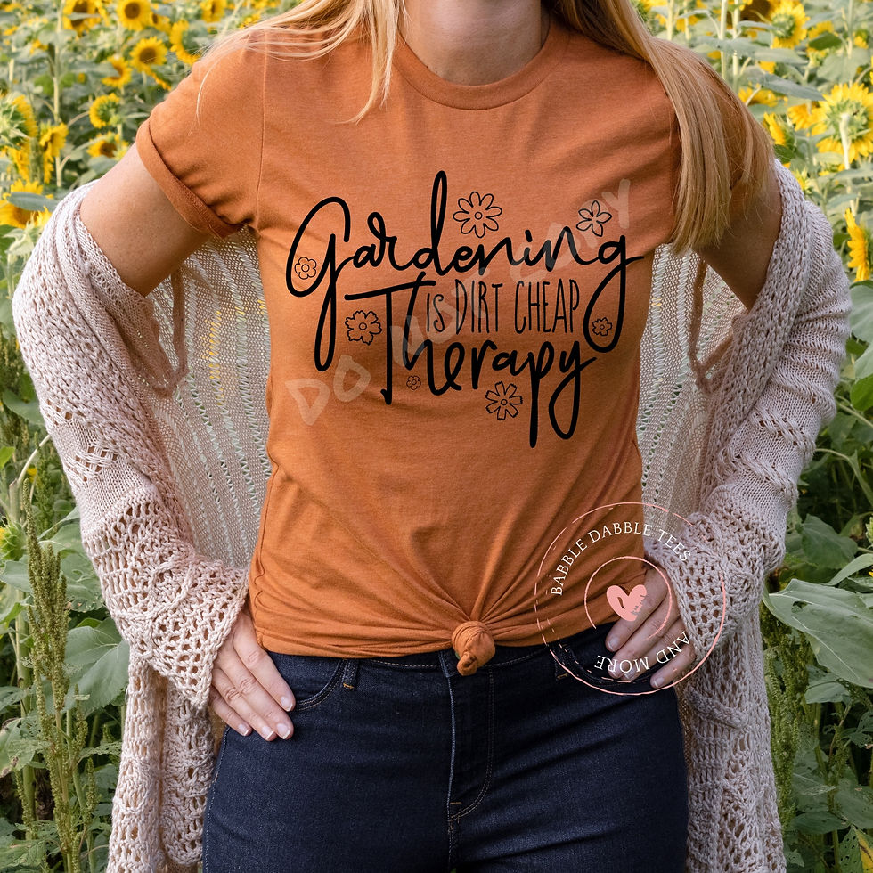 Gardening is Dirt Cheap Therapy