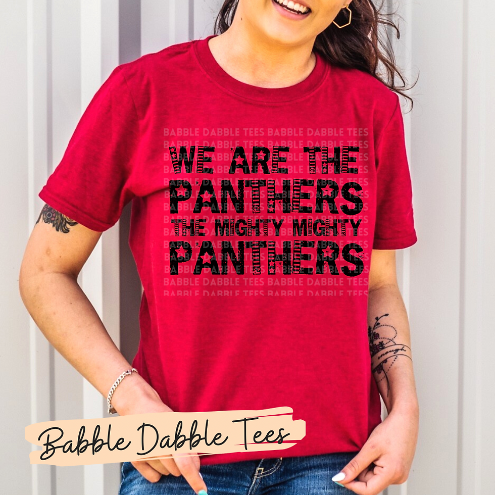 We Are The Panthers (Adult)