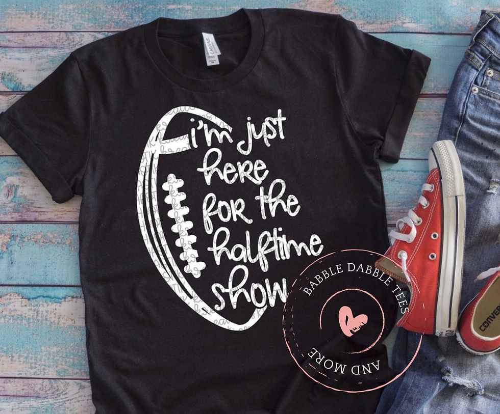 I'm Just Here for the Halftime Show