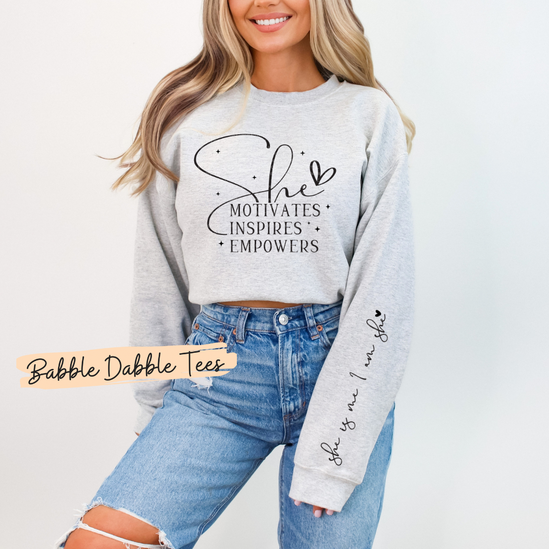 She Motivates Inspire Empowers ~ She is Me