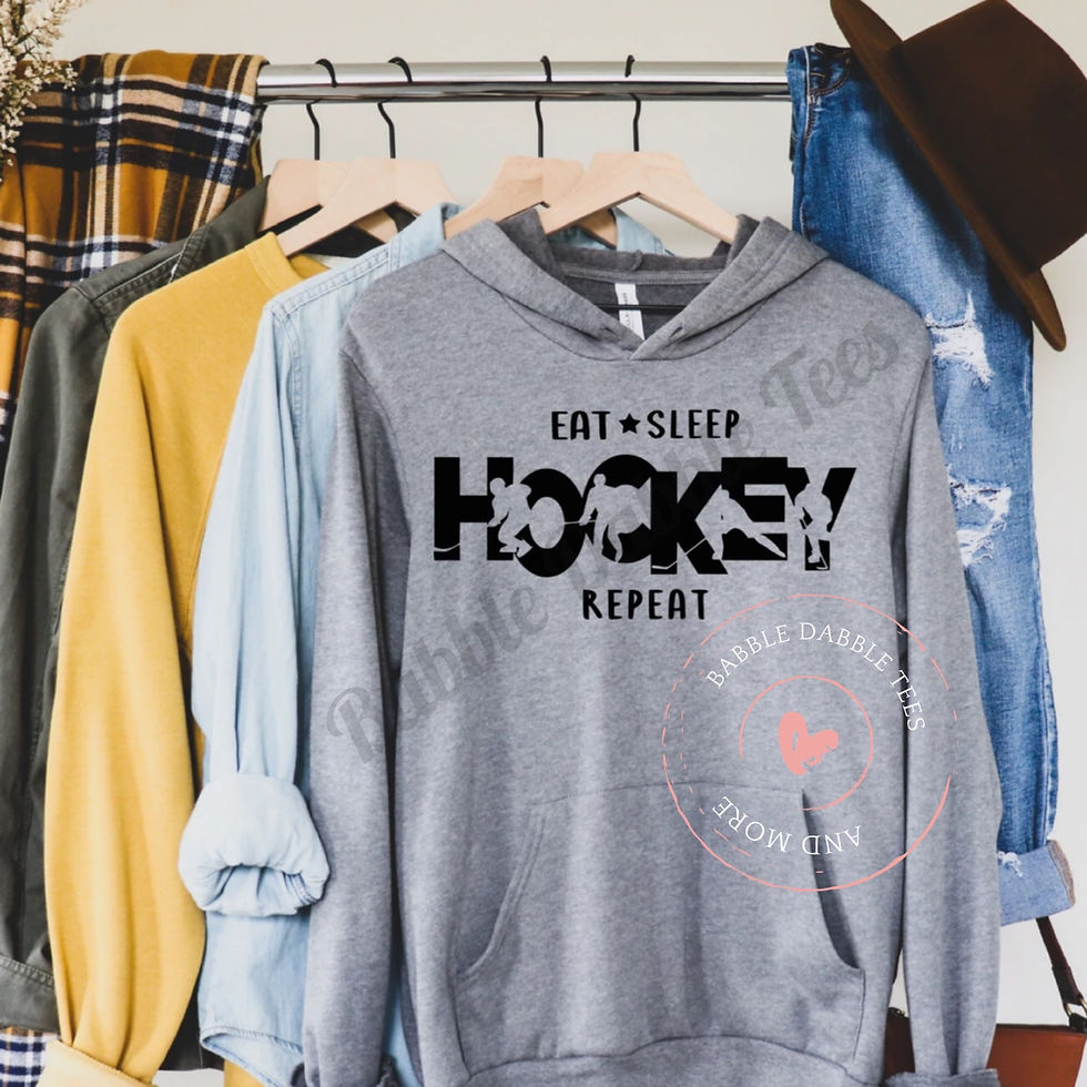 Eat Sleep Hockey Repeat