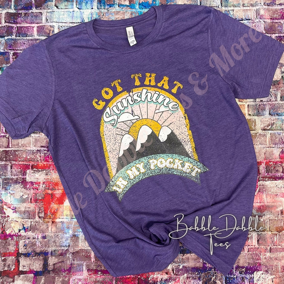 Got That Sunshine in My Pocket