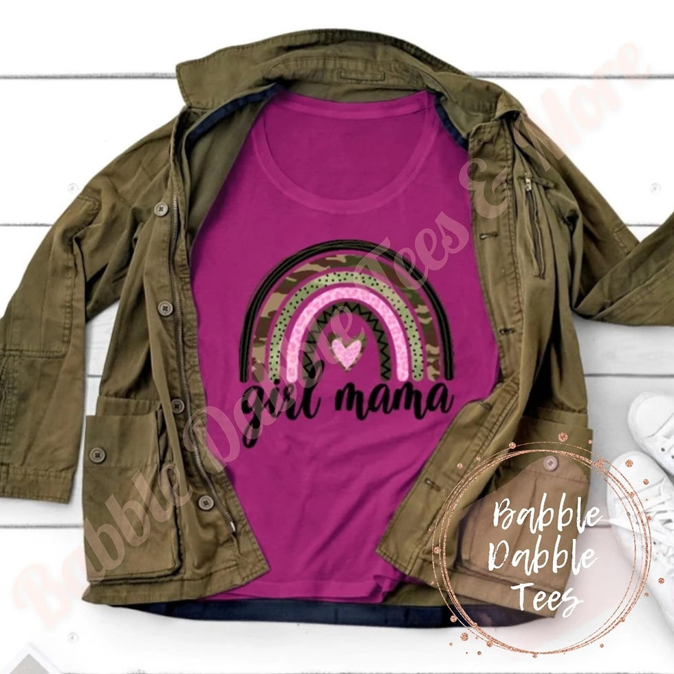 Girl Mama Rainbow