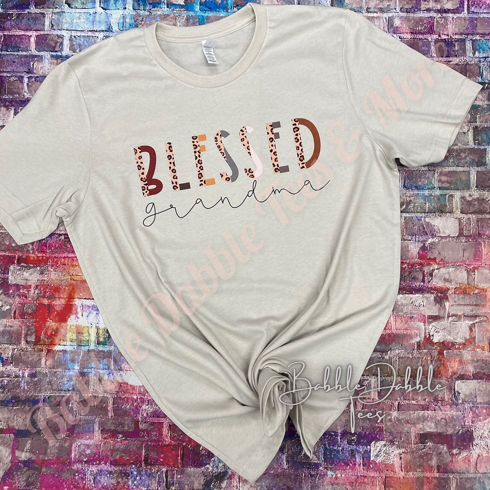 Blessed Grandma Leopard