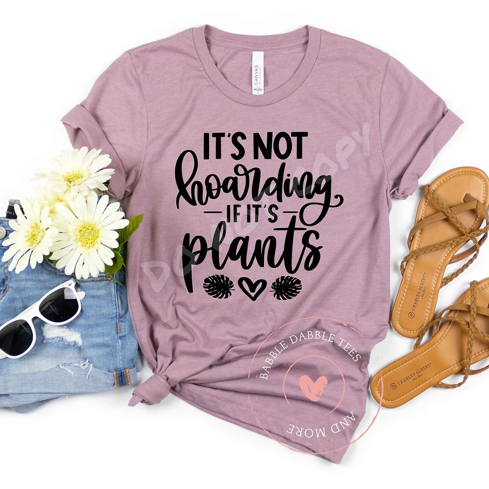 It's Not Hoarding If It's Plants