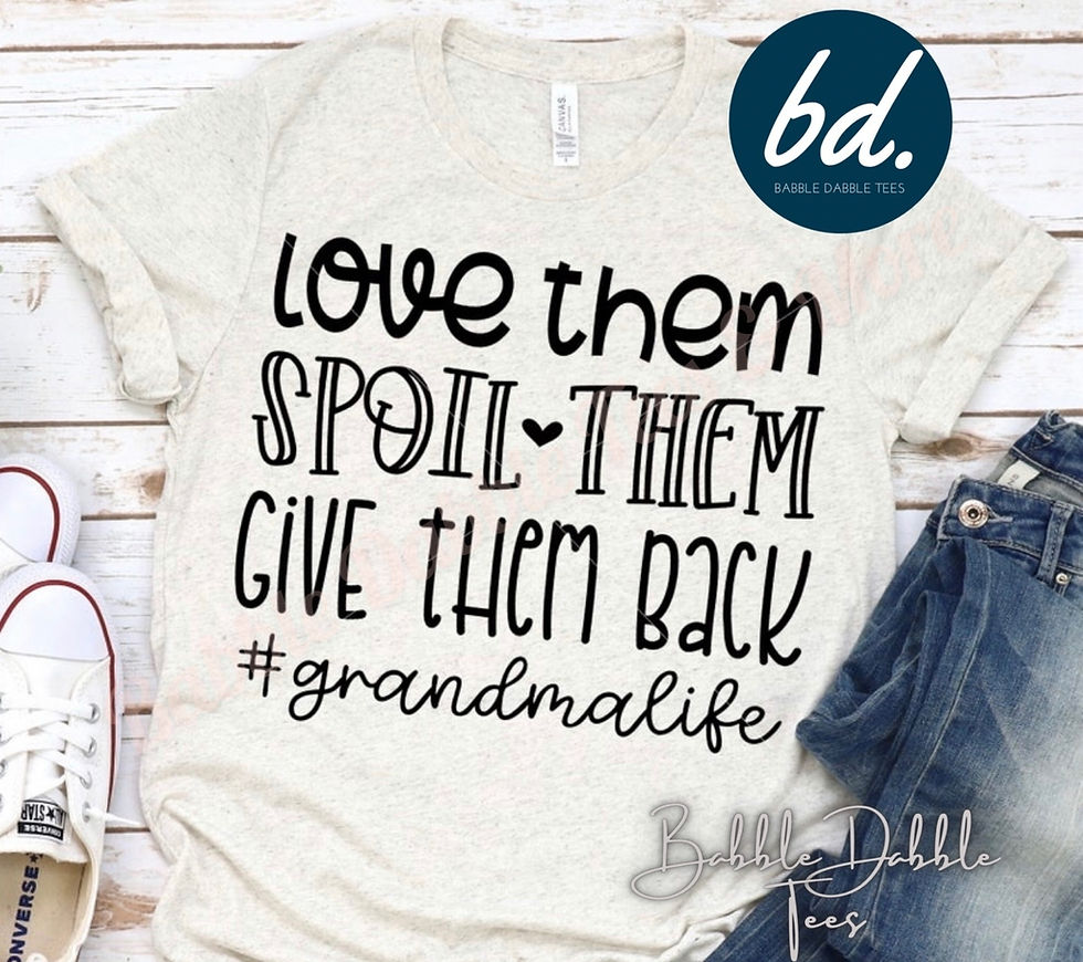 Love Them Spoil them Give Them Back #Grandmalife