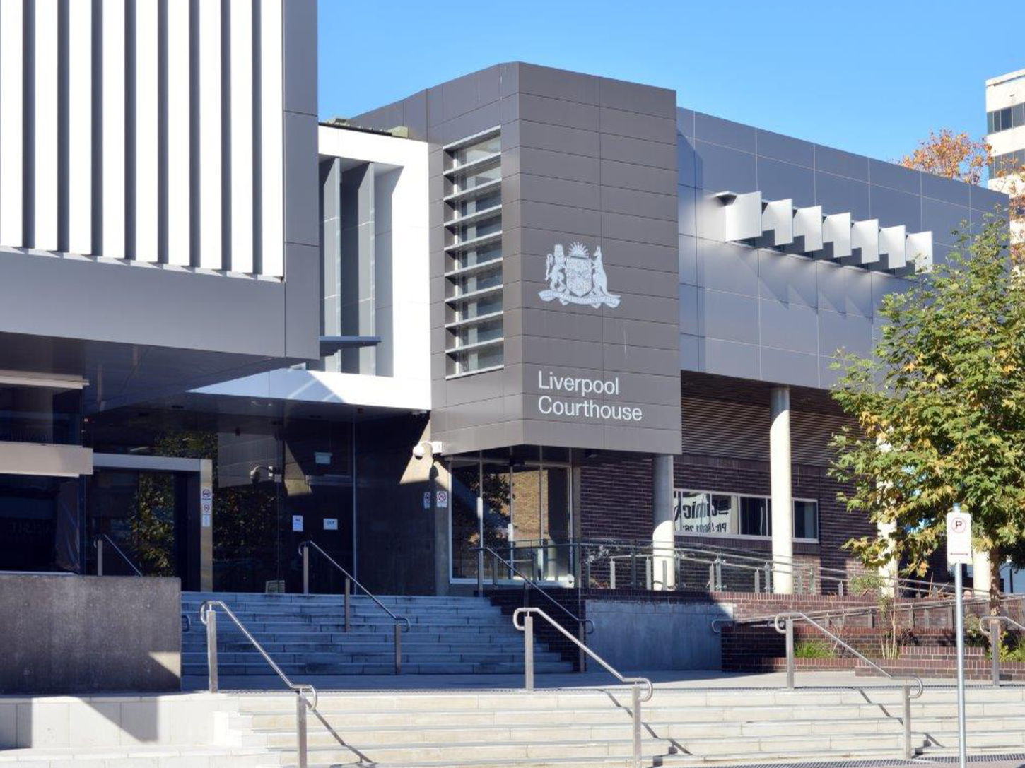 Liverpool Police Station and Court House — exterior of Liverpool Police Station and Court House showing the main facade