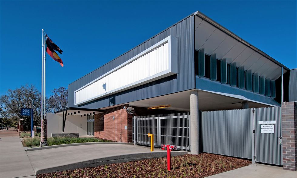 Moree Police Station lead Architectural consultants CCG Architects