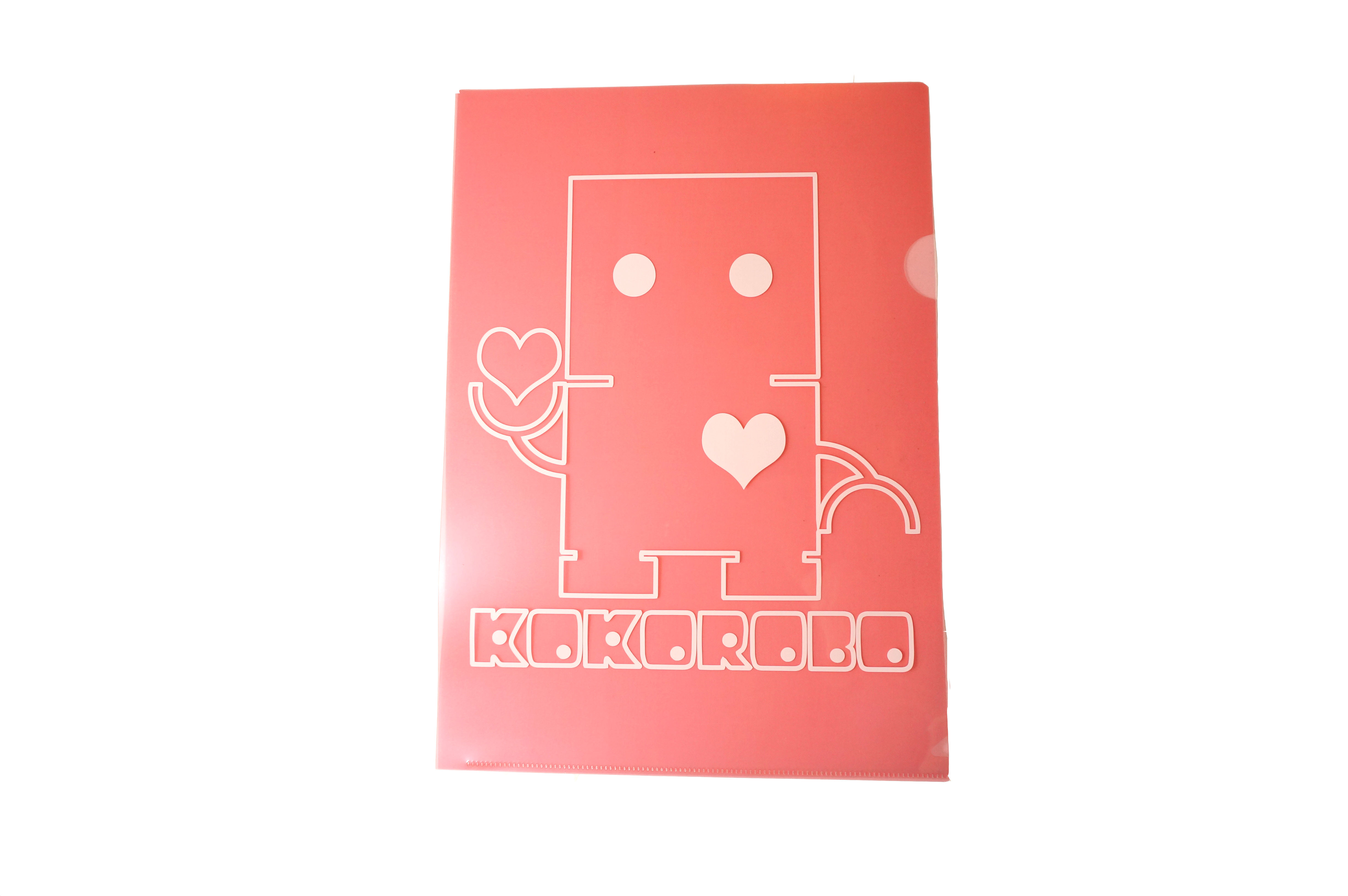 KOKOROBO クリアファイル[薄レッド]