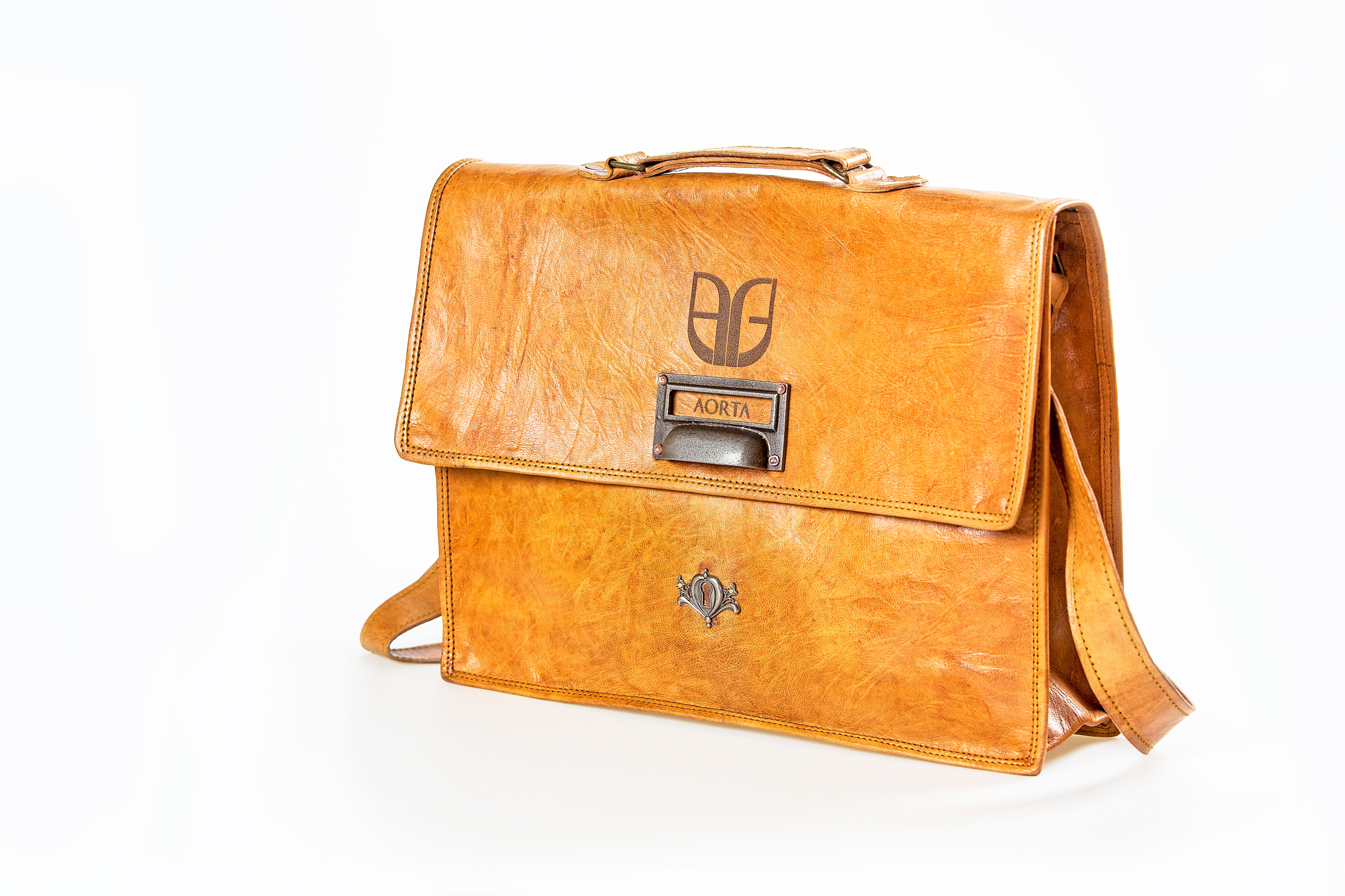 Vintage Leather Satchel