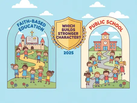 Faith-Based Education vs. Public School: Which Builds Stronger Character in 2025?