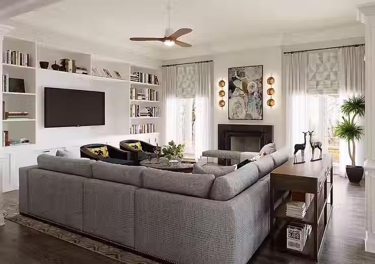 Rendering Of Living Room