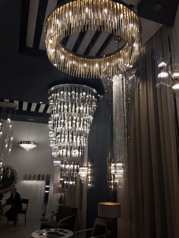 Maison and Objet, January 2019. Statement chandelier