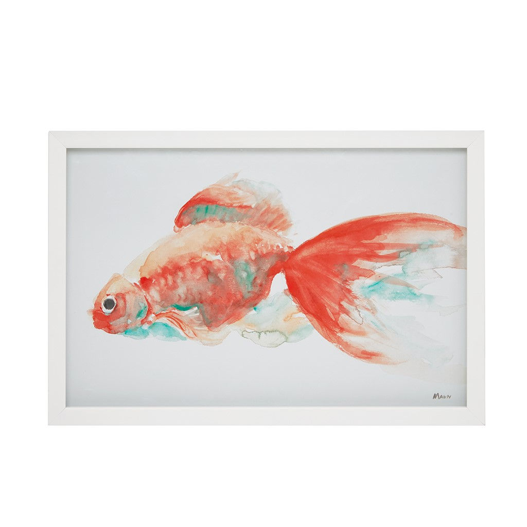 Gilbert Goldfish Framed Art