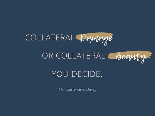 Collateral Damage or Collateral Beauty? You decide.
