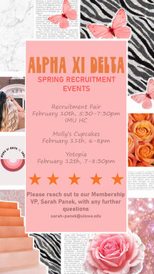 Axid Spring Recruitment Info IG Story Flyer
