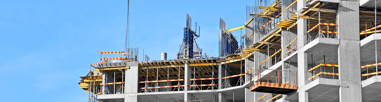 Edifício sob a construção