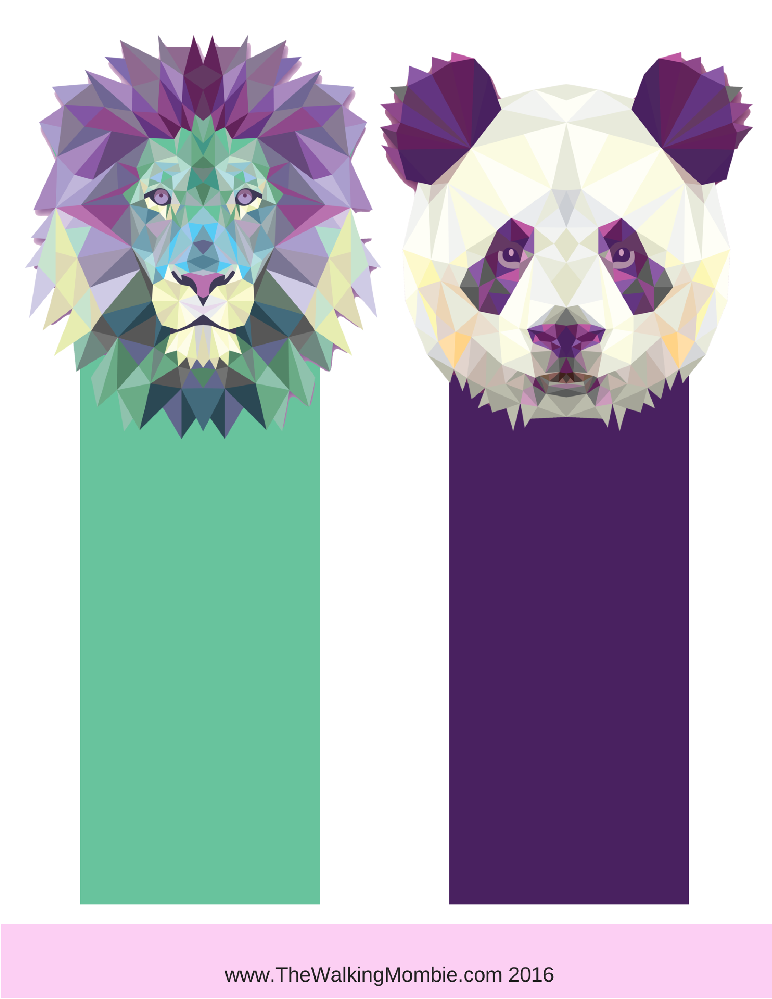 Free Printable Animal Bookmarks Just Click Print Free Printable Animal Bookmarks Just Click Print