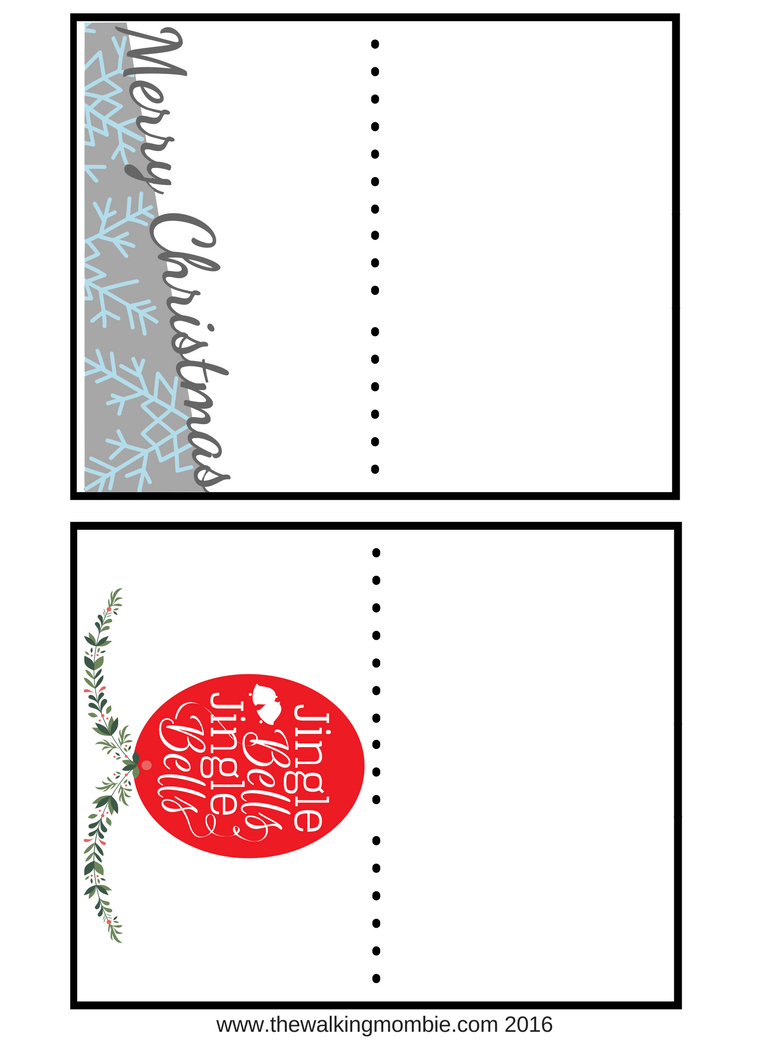 mini Christmas cards set 1