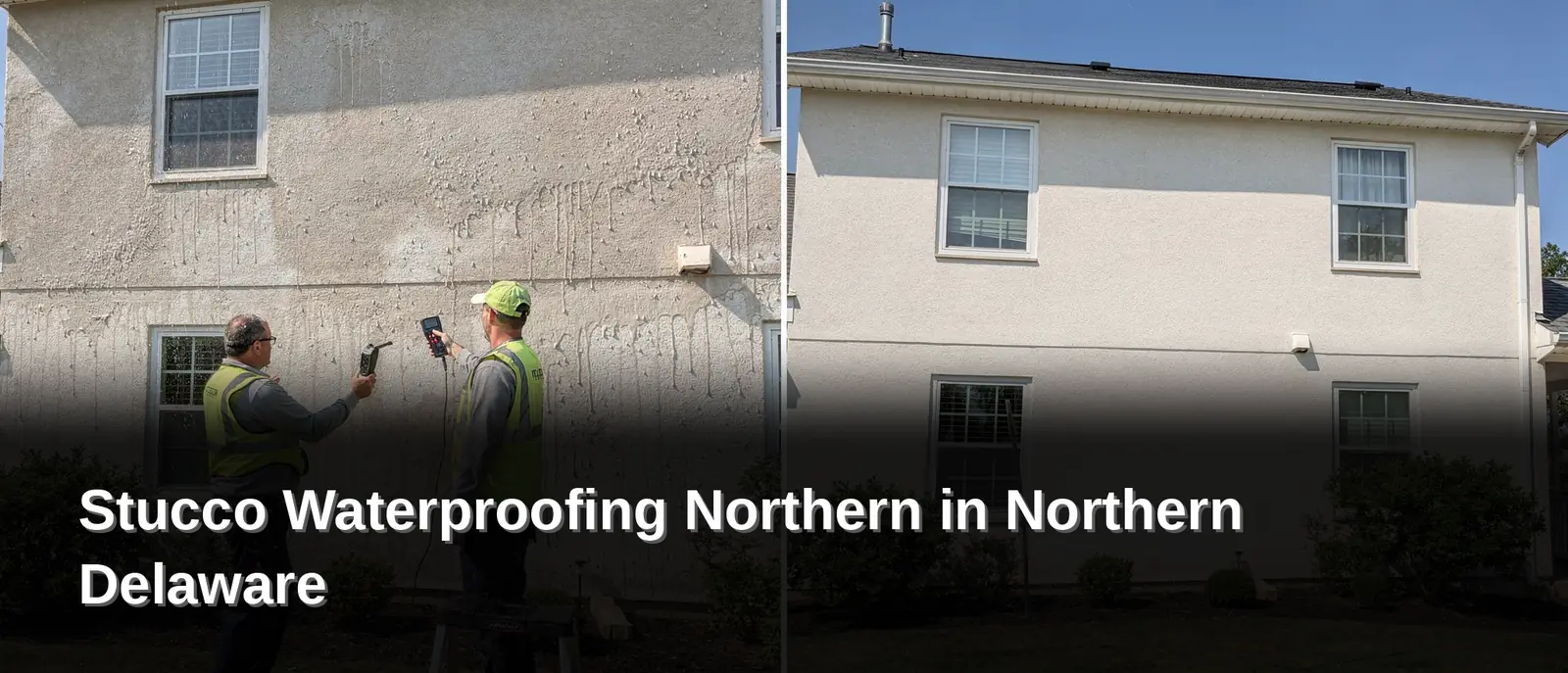 Stucco Waterproofing Northern in Northern Delaware and Pennsylvania