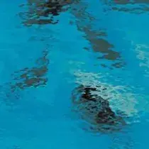 Deep Aqua Waterglass