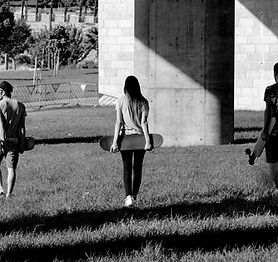 patineurs de marche