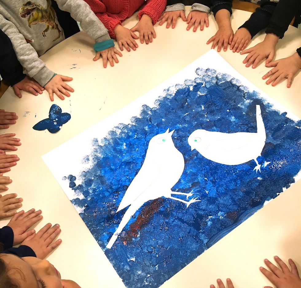 Atelier pochoirs 3 - 5 ans