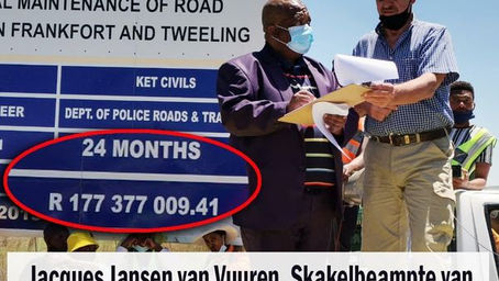 Die Frankfort/Tweeling-pad – gevaarlik vir padgebruikers