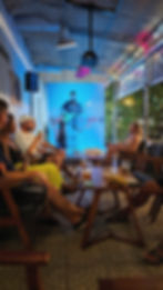 Live music at Danang Danang family-friendly bar Danang non-smoking bar Danang air-conditioned bar Danang outdoor patio Danang comfortable seating Danang bars near My Khe Beach tourist district bars Danang An Thuong bars expat bars Danang nightlife best beer selection