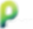 Perfekt logo with stylised letter P