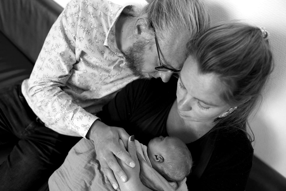 Cindy Stal and husband holding her stillborn baby Anna Sophia Rose reflections and tools for mothers coping with the loss