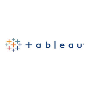 Tableau logo with colorful cross icon
