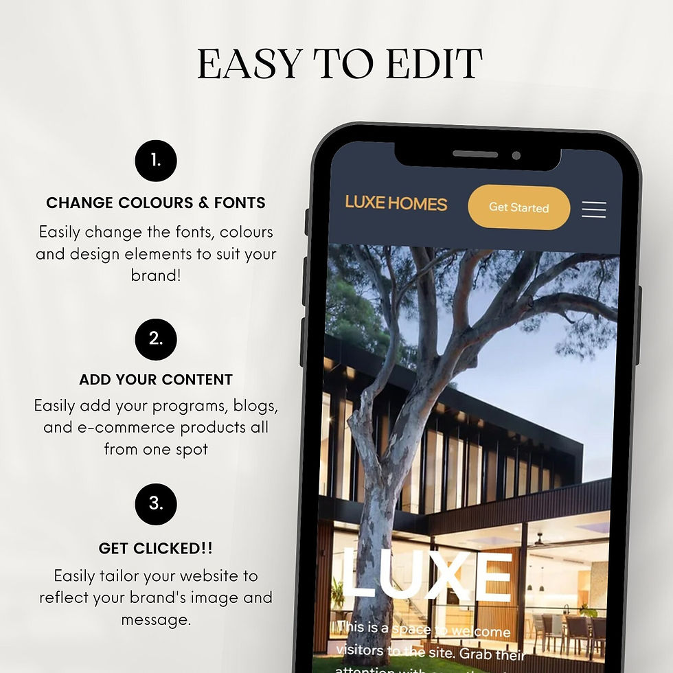 Thumbnail: Luxe Homes Wix Studio Template