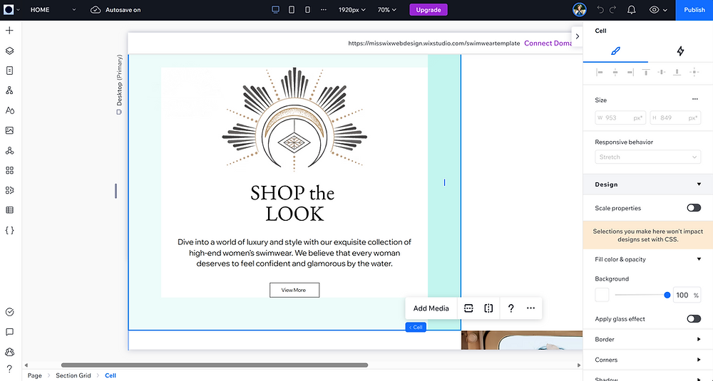 A Step-by-Step Guide on How to Add Margins to A Section in Wix Studio