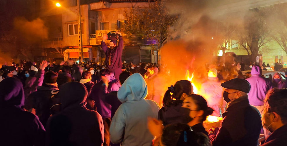 Jan 8 mass protest in Tehran