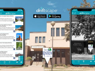 TOWN OF RENFREW USES DRIFTSCAPE APP TO DRIVE TOURISM